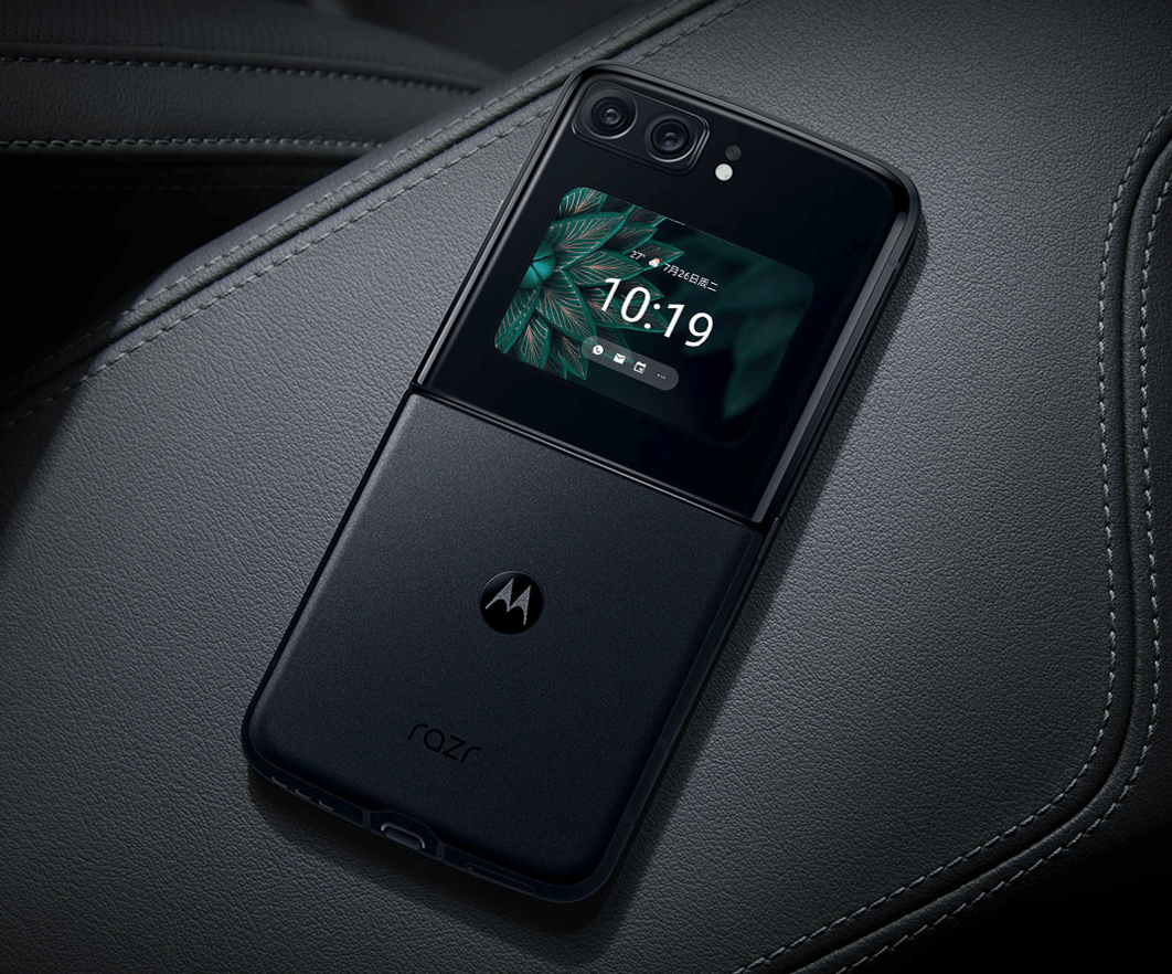 苹果控制面板触控版:摩托罗拉razr 2023曝光，外屏更大、设计升级