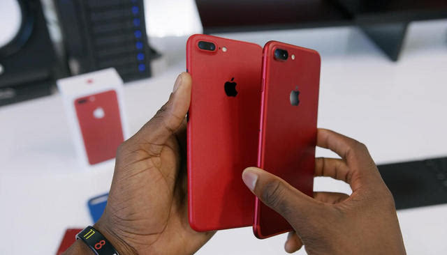 红版苹果7苹果7二手多少钱一台